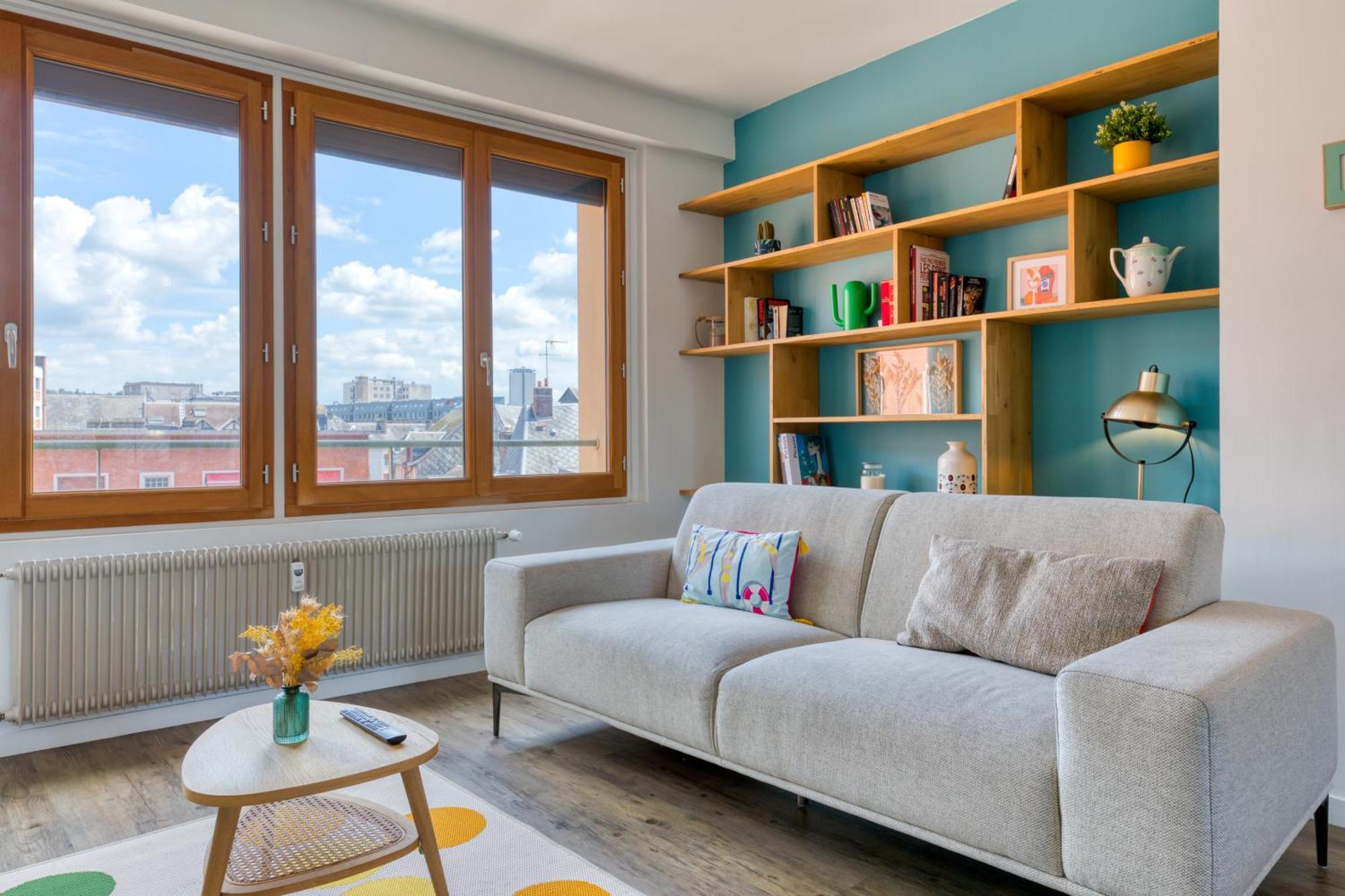 Juliette : *Logement Avec Balcon* Lägenhet Rouen Exteriör bild